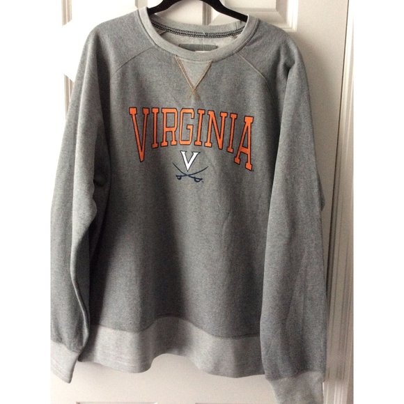 NWT, University Of Virginia Cavaliers, Size 2XL, Men’s Sweatshirt, Camp David - Picture 3 of 8